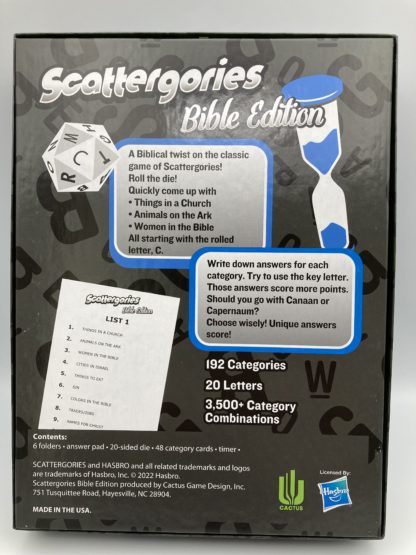 Scattergories Bible Edition - Image 3